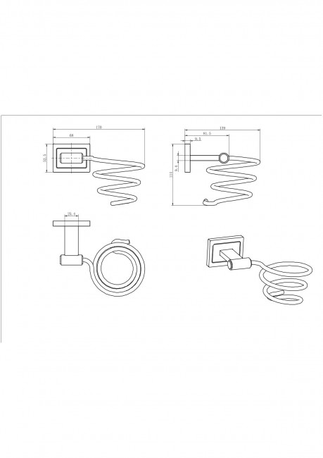 Держатель для фена 12316