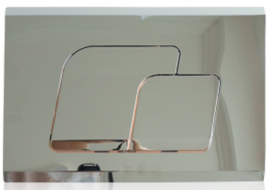 Кнопка для инсталяции хром MC-015