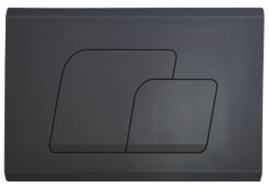 Кнопка для инсталляции чёрный матовый MC-012