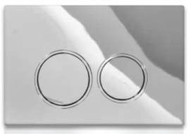 Кнопка для инсталляции хром DC-015