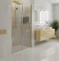 Душевая дверь раздвижная CL307МG-130 матовое золото