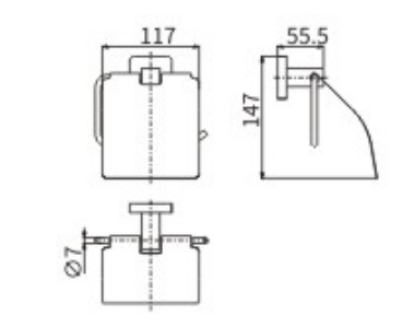 Бумагодержатель 61907