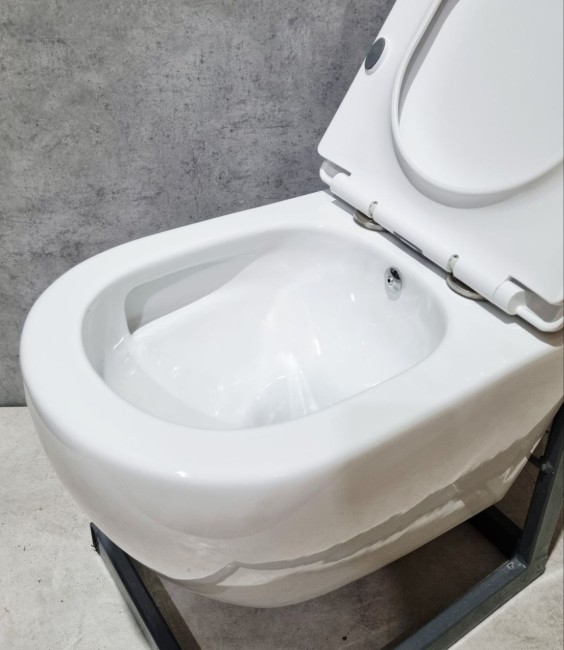 Подвесной унитаз-биде Сeramalux TR0199-BD TORNADO Подвесной унитаз-биде Сeramalux TR0199-BD TORNADO