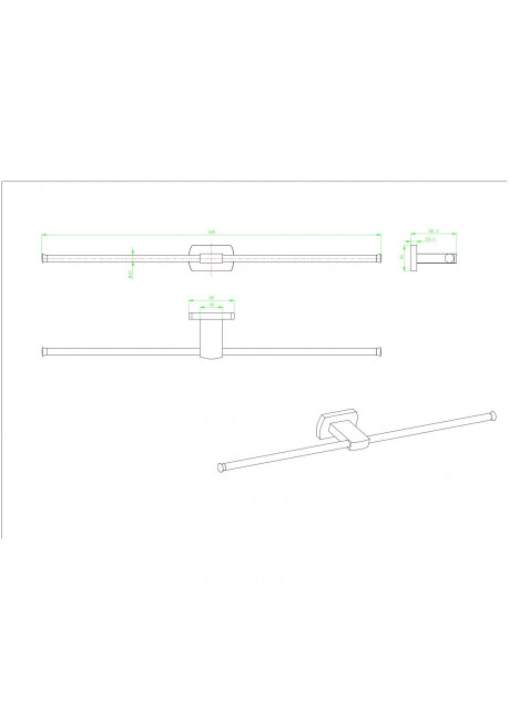 Полотенцедержатель 95608