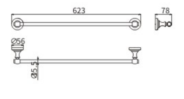 Полотенцедержатель 52008