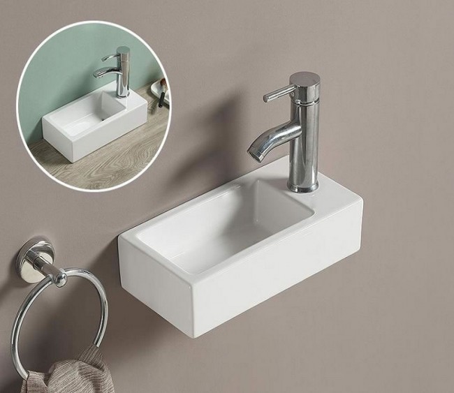 Умывальник CeramaLux 9272L Умывальник CeramaLux 9272L