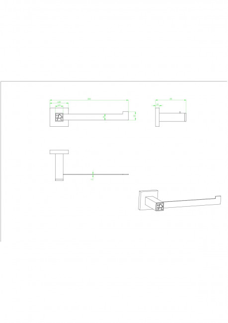 Бумагодержатель 88607-1