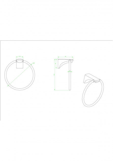 Полотенцедержатель 70006