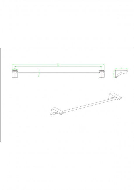 Полотенцедержатель 70008
