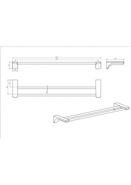 Полотенцедержатель 70009A