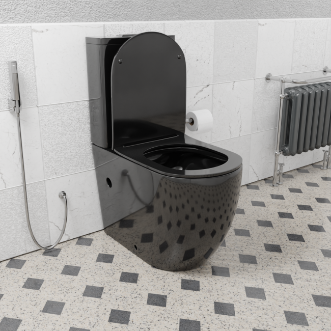 Унитаз напольный CeramaLux 2176 -18 Унитаз напольный CeramaLux 2176 -18