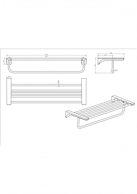 Полотенцедержатель 70010