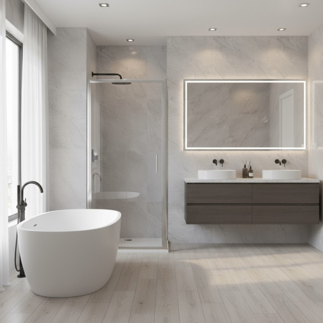 Душевая дверь распашная CL1020-90 Душевая дверь распашная CL1020-90