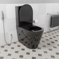 Унитаз напольный CeramaLux 2178 -18