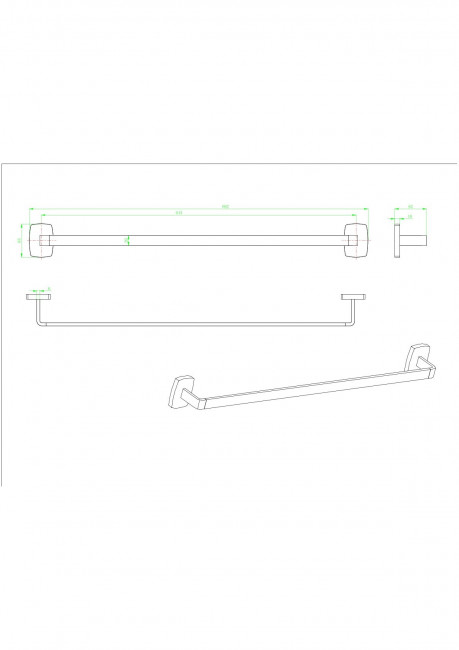 Полотенцедержатель 12608