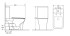 Напольный унитаз Сeramalux TR1217А 