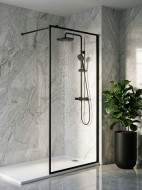 Перегородка стационарная со стабилизатором  CL107В-80   BLACK