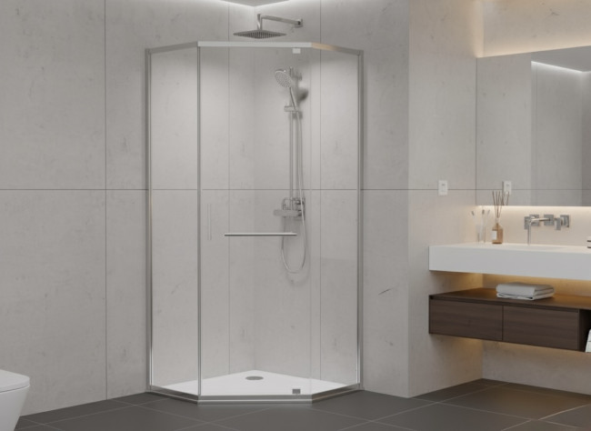 Душевое ограждение, распашная трапецевидная CL1006-90 Душевое ограждение, распашная трапецевидная CL1006-90