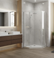 Душевое ограждение, распашная трапецевидная CL1006-90