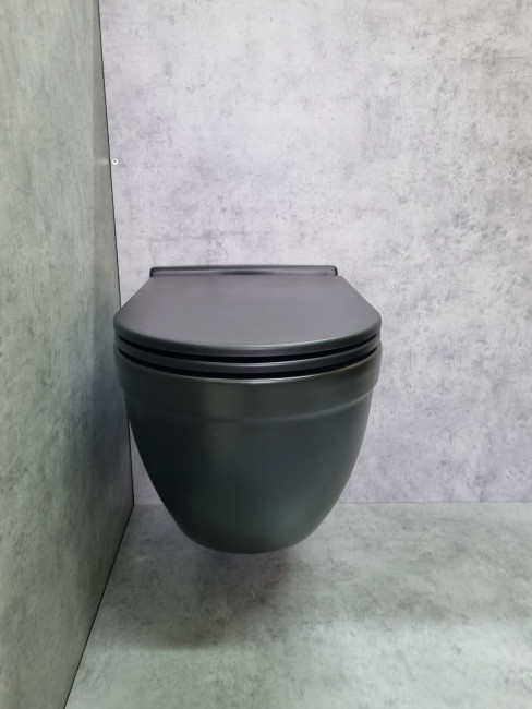 Унитаз подвесной CeramaLux 2198MB Унитаз подвесной CeramaLux 2198MB