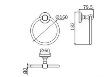 Полотенцедержатель 51306