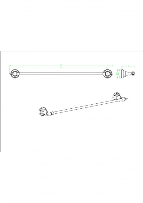 Полотенцедержатель 95808