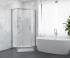 Душевое ограждение, распашная трапецевидная CL1006-100 Душевое ограждение, распашная трапецевидная CL1006-100