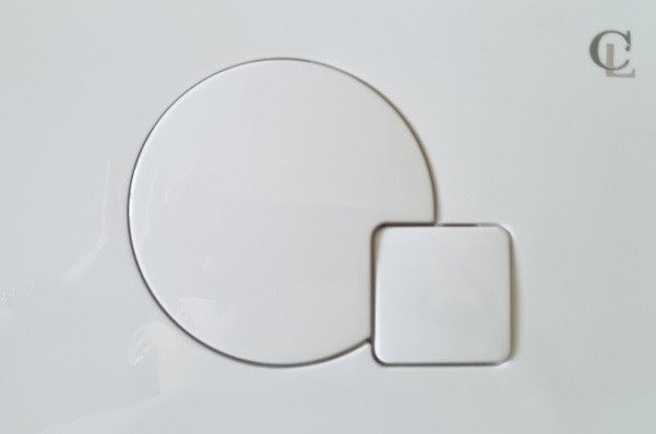 Кнопка для инсталляции PC-014 белый Кнопка для инсталляции PC-014 белый