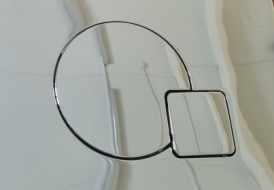 Кнопка для инсталляции PC-015 хром