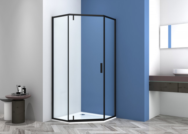 Душевое ограждение, распашная трапецевидная CL1006B-100 Душевое ограждение, распашная трапецевидная CL1006B-100