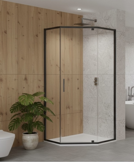 Душевое ограждение, распашная трапецевидная CL1006B-100 Душевое ограждение, распашная трапецевидная CL1006B-100