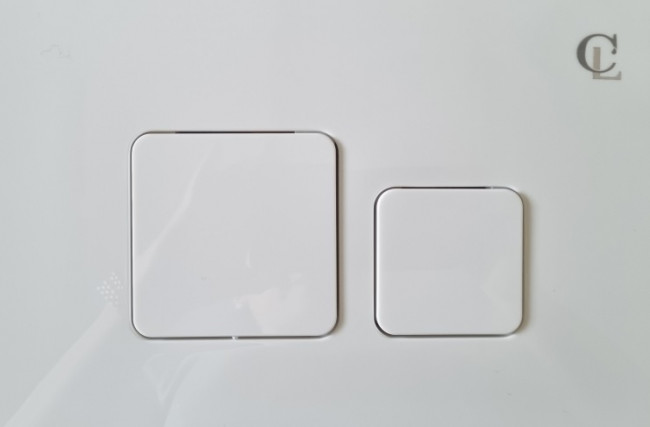 Кнопка для инсталляции KC-014 белый Кнопка для инсталляции KC-014 белый