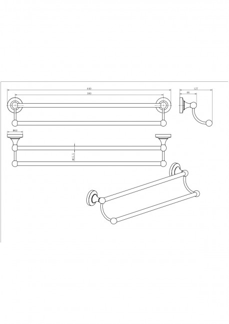 Полотенцедержатель 51309