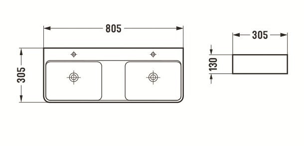 Раковина Ceramalux 78694 Раковина Ceramalux 78694