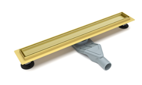 Трап CL6138G/60 Ceramalux матовое золото , щелевой, нерж.сталь, 600 мм Трап CL6138G/60 Ceramalux матовое золото , щелевой, нерж.сталь, 600 мм