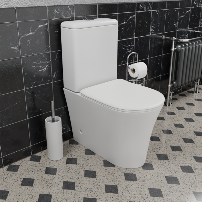 Унитаз напольный CeramaLux 1219A Унитаз напольный CeramaLux 1219A