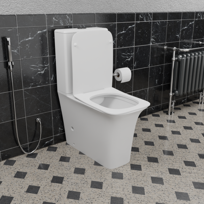 Унитаз напольный CeramaLux 1222A Унитаз напольный CeramaLux 1222A