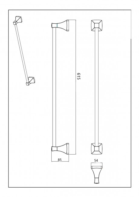 Полотенцедежатель 95408