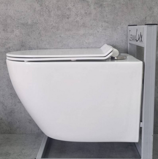 Унитаз подвесной CeramaLux 2196 -2 Унитаз подвесной CeramaLux 2196 -2