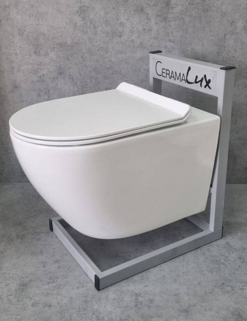 Унитаз подвесной CeramaLux 2196 -2 Унитаз подвесной CeramaLux 2196 -2