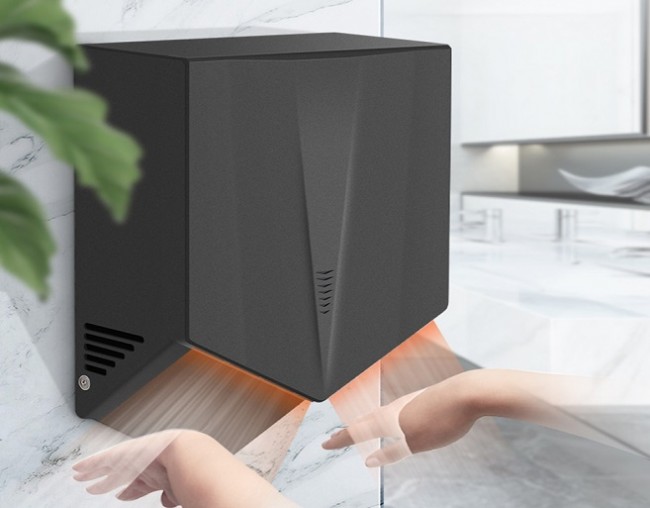 Сушилка для рук CeramaLux A1011 Черная