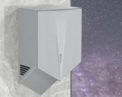 Сушилка для рук CeramaLux A1011 Серая