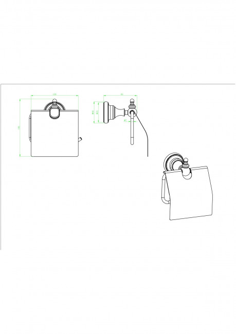 Бумагодержатель 95807