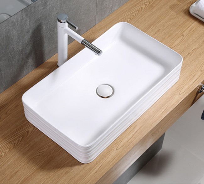 Умывальник CeramaLux W1531-D1408 Умывальник CeramaLux W1531-D1408