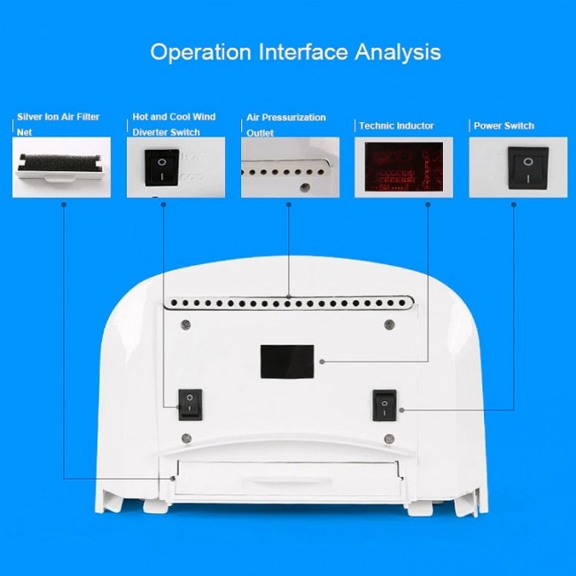 Сушилка для рук CeramaLux 32091