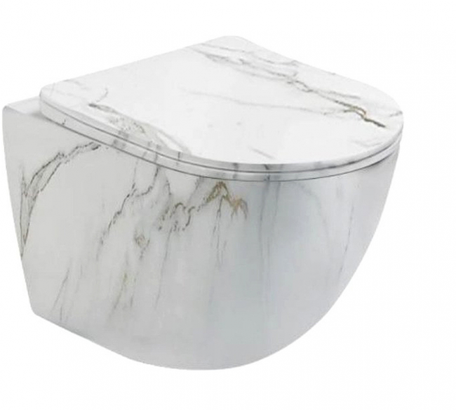 Унитаз подвесной Ceramalux 2213-K