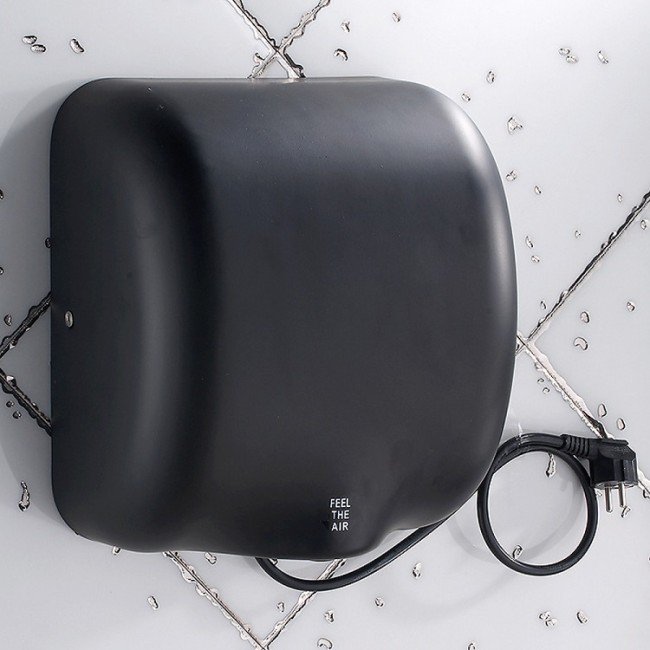 Сушилка для рук CeramaLux A90001 Черная