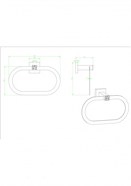Полотенцедержатель 88606-1