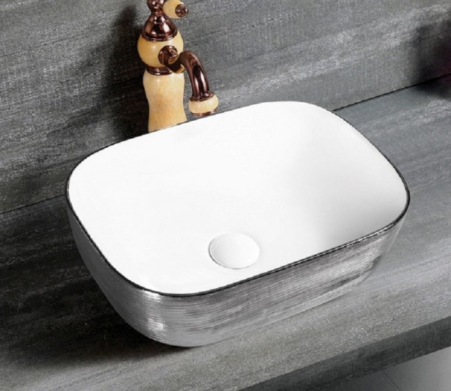 Умывальник CeramaLux D1333H131 Умывальник CeramaLux D1333H131