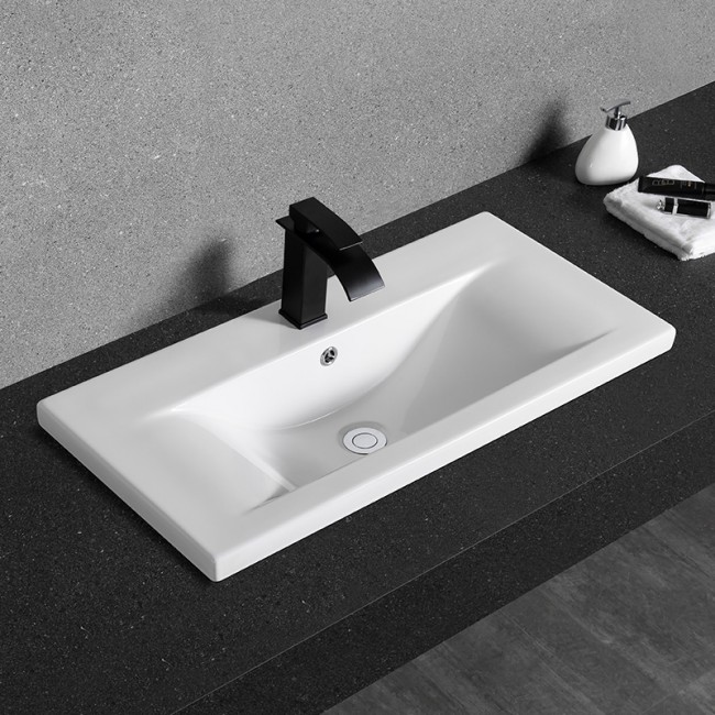 Умывальник CeramaLux 9393-80 Умывальник CeramaLux 9393-80